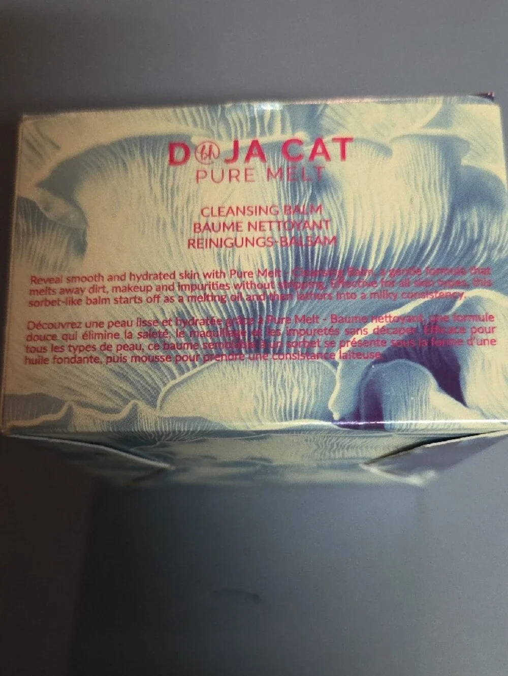 Dohja Cat Pure Melt Cleansing Balm - Blue/White